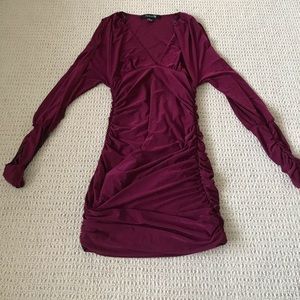 Raspberry party dress